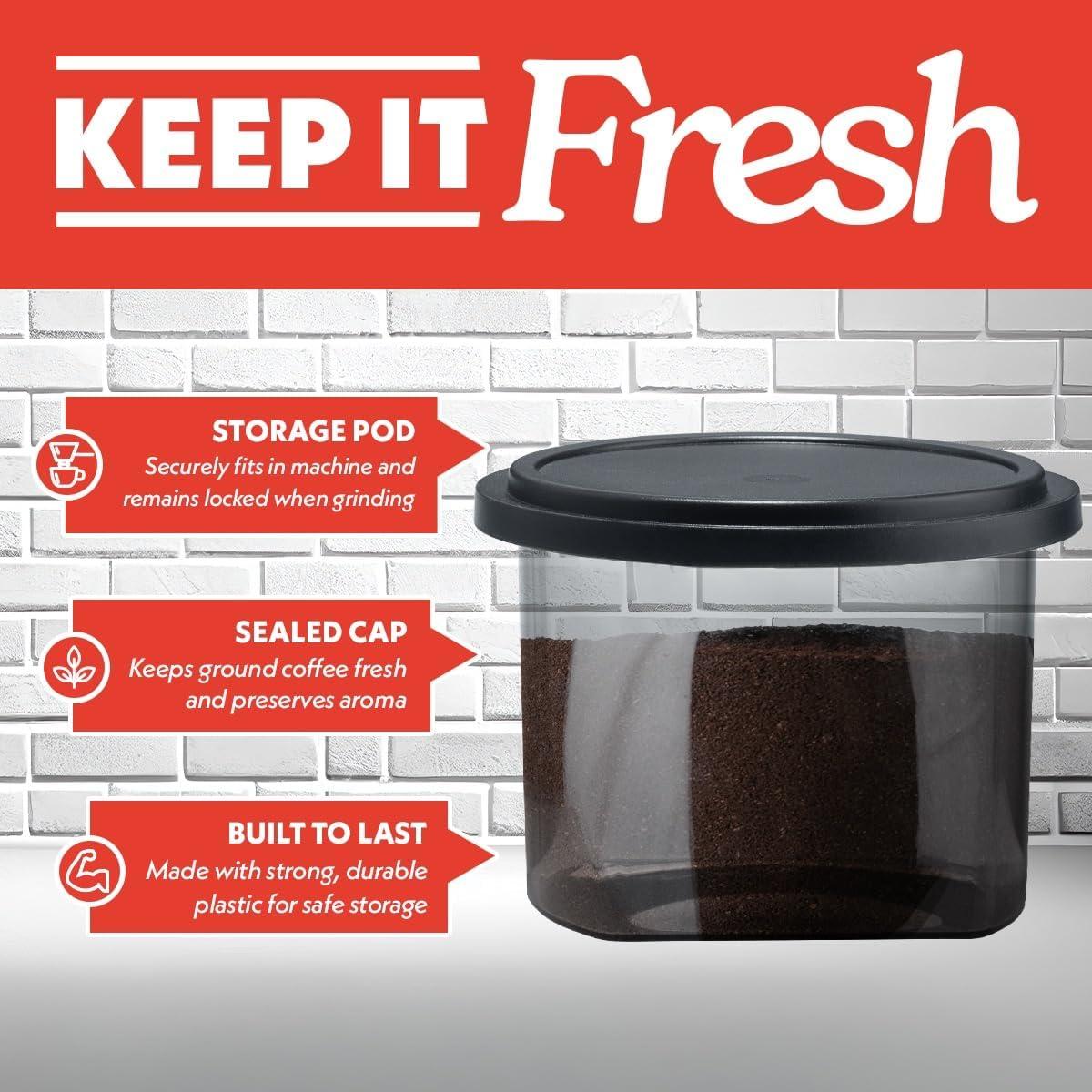 image:imageGourmia 10 Cup Grind amp Brew Coffee Maker BuiltIn Burr Grinder 3 Brew Strengths Programmable Digital Display Pause amp Serve Keep Warm Auto Shut Off Black