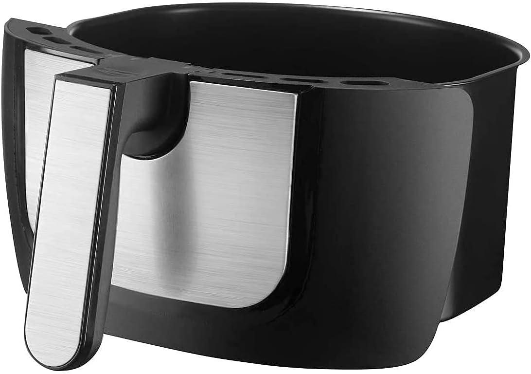 image:imageGourmia Air Fryer 7 Qt Large Capacity FryForce360 Digital Display with 10 Presets Roast Bake Broil Dehydrate Dishwasher Safe Accessories BlackBlack